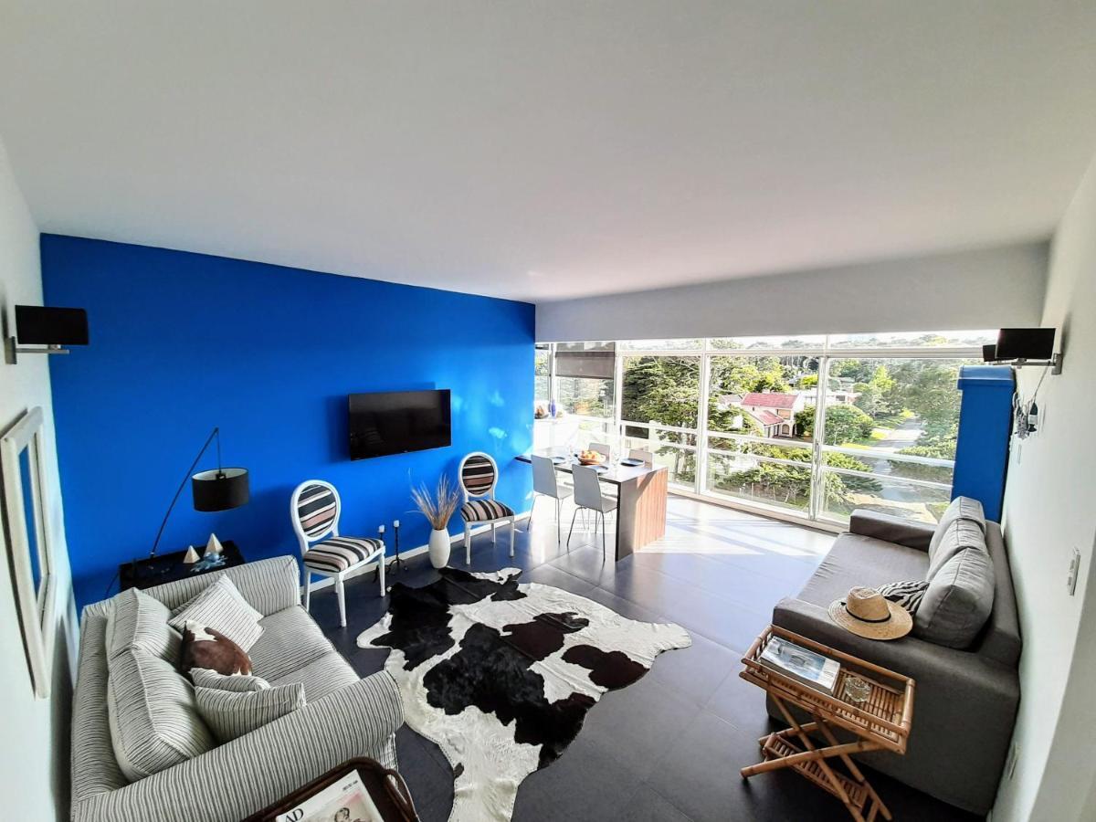Casa Azul Primera Linea Mar I Playa Mansa Parada 10 Edificio Isla De Gorriti Punta del Este Exterior photo